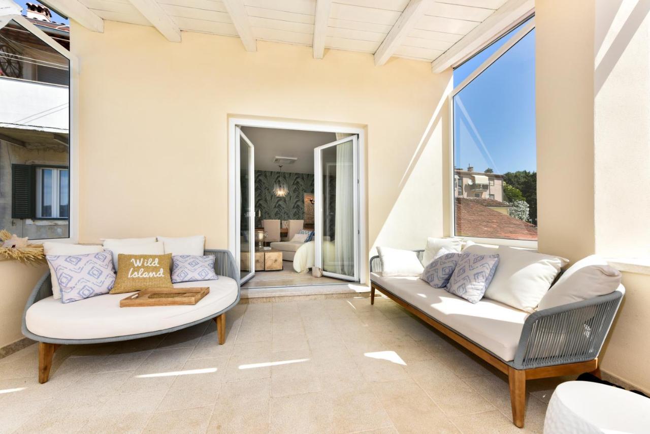 Luxury Apartment Sunce Rovigno Esterno foto